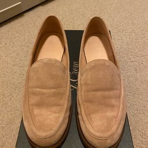 J crew Winona suede loafers